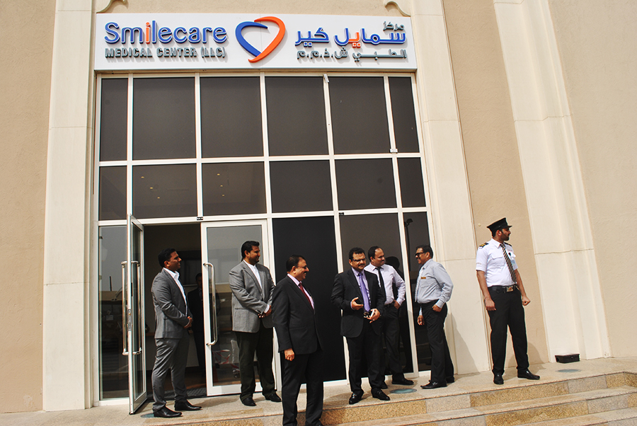 Waiting for the arrival of Mr. Yusuf Ali MA – M.D. EMKE Group & Lulu Group International – Abu Dhabi